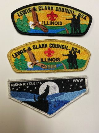 Lewis & Clark Council Csps & Nisha Kittan Oa 114 Lodge Flap