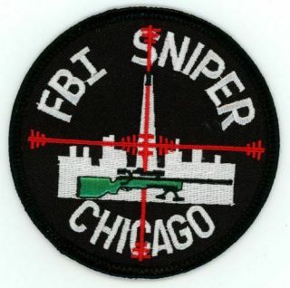 Fbi Sniper Chicago Illinois Il Colorful Patch Police Sheriff