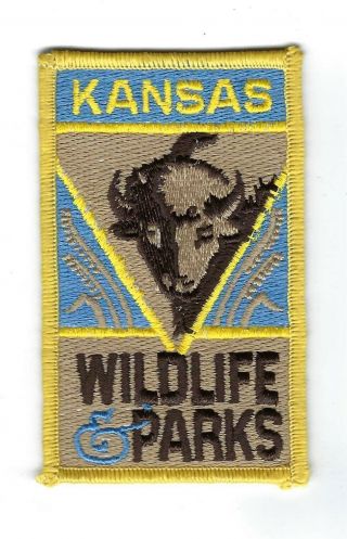 State Of Kansas Wildlife & Parks Patch -