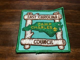 Camp Charles Camp Patch - East Carolina Council