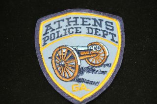 Us Athens Ga Police Patch