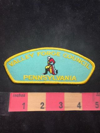 Vtg Valley Forge Council Pennsylvania Bsa Boy Scouts Shoulder Patch 80xe