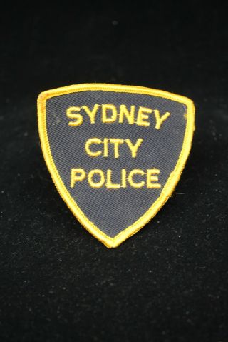 Canadian Sydney Police Patch