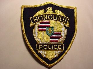 Older Honolulu,  Hawaii Police Patch