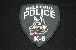 Us Bellevue K9 Police Patch