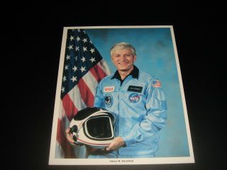 Official Nasa Space Shuttle Astronaut Portrait Litho - Hank Hartsfield