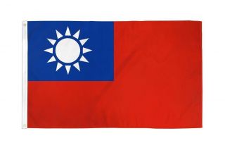 Taiwan Flag Country Banner Asian Pennant 3x5 Indoor Outdoor