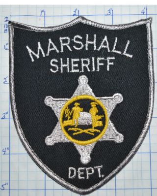 West Virginia,  Marshall County Sheriff Dept 5 " Patch