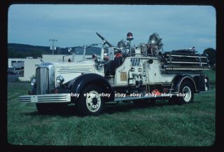 Pottstown Pa 1949 Mack L Pumper Fire Apparatus Slide