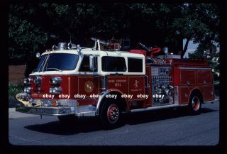 Westbury Ny 1982 American La France Pumper Fire Apparatus Slide