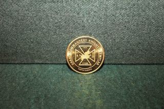 1986 Masonic Knights Templar North Dakota Grand Commandery Coin - Ps