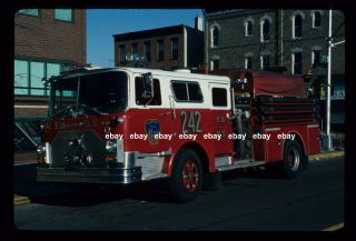 York City Engine 242 1984 Mack Cf Ward 79 Pumper Fire Apparatus Slide