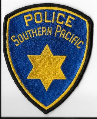 California Southern Pacific Railroad Police Shoulder Patch