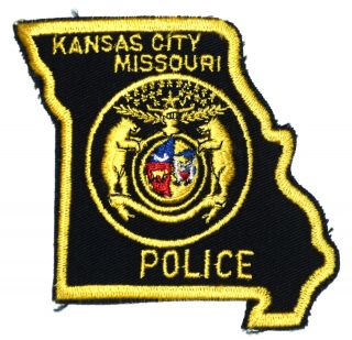 Kansas City Missouri Mo Sheriff Police Patch – State Shape -