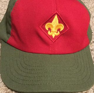 Vintage Boy Scouts 90s Snapback hat MADE IN USA NOS Deadstock 3