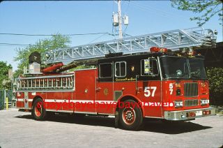 Fire Apparatus Slide,  Truck 57,  Chicago / Il,  1993 Seagrave