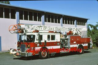Fire Apparatus Slide,  Truck 212,  Lake Oswego / Or,  1989 Pierce