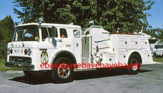 Fire Apparatus Slide,  Engine 286,  Waterloo / Il,  1978 Ford / 1979 Towers