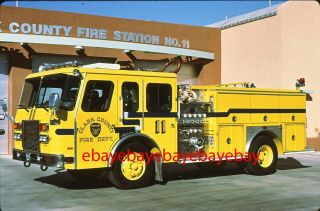 Fire Apparatus Slide,  Engine 11,  Clark Co Fd / Nv,  1994 E - One