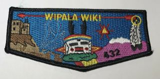 Oa Lodge 432 Wipala Wiki Flap Www Cc6