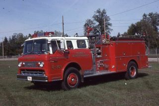 Schaghticoke Ny 1985 Ford C Boardman Pumper - Fire Apparatus Slide