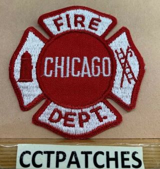 Chicago,  Illinois Fire Department Patch Il