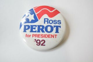 Rare Error Ross Perot For President 