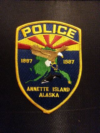 Annette Island Alaska Police Sheriff Patch