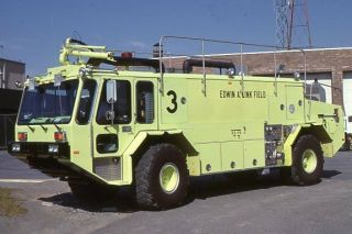 Binghamton Ny 1987 Emergency One Arff Unit - Fire Apparatus Slide