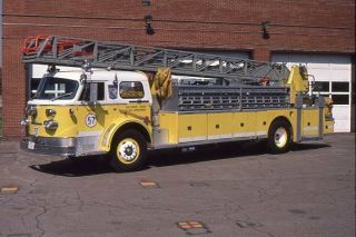 Baltimore County Md Truck 57 1972 American Lafrance 100 