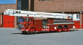 Fire Apparatus Slide,  Ap 2,  Thunder Bay / On,  1982 International / King - Seagrave