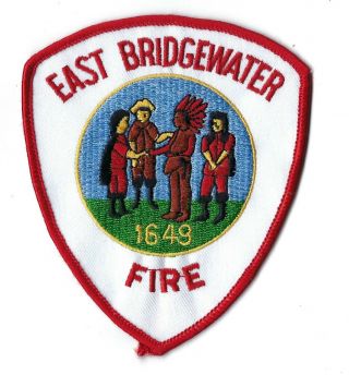 East Bridgewater (plymouth County) Ma Massachusetts Fire Dept.  Patch -
