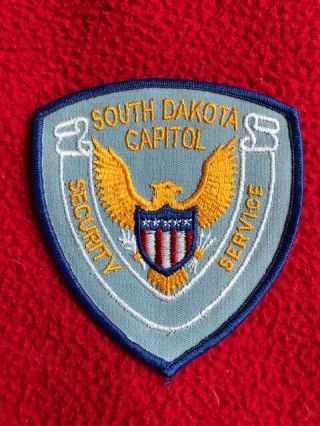 South Dakota Capitol Security Service Police Patch