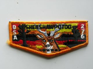 Oa Order Of The Arrow Shenshawpotoo Lodge 276 Flap,  Shenandoah Area Council Va