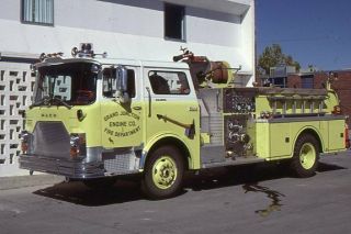 Grand Junction Co E1 1977 Mack Cf Pumper - Fire Apparatus Slide
