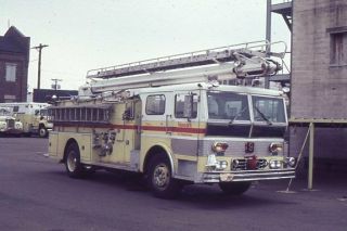 Newark Nj Engine 9 1974 Ward Lafrance 50 