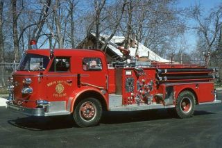 North Amityville Ny E1 1959 American Lafrance Pumper - Fire Apparatus Slide