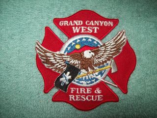 Arizona Fire Department Patch - Grand Canyon West Fire & Rescue