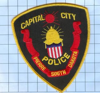 Police Patch - South Dakota - Capital City Pierre Sd