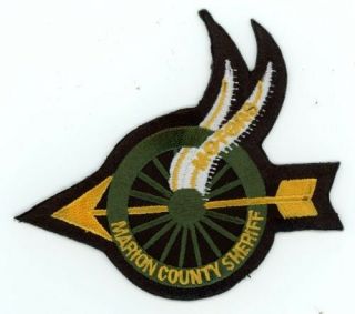 Marion County Sheriff Florida Fl Traffic Motors Wings Patch Police