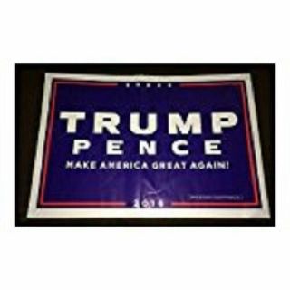 President Donald Trump & Mike Pence Yard Sign Polybag MAGA 2