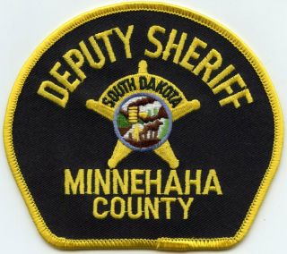 Minnehaha County South Dakota Sd Deputy Sheriff Police Patch