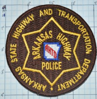 Arkansas Highway Police Transportation Department Patch