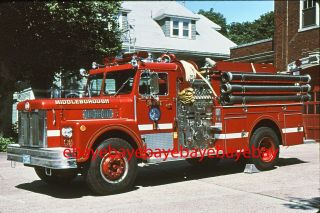 Fire Apparatus Slide,  Engine 1,  Middleborough / Ma,  1986 Maxim