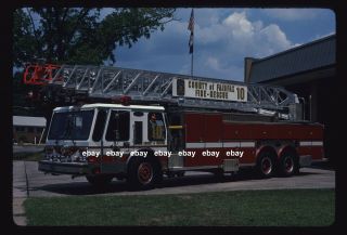 Fairfax County Va T10 1984 Emergency One 135 