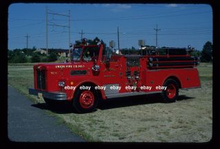 Westville Nj 1976 Maxim Pumper Fire Apparatus Slide