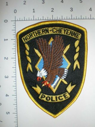 Mt Montana Northern Cheyenne Indian Tribe Nation Tribal Police Patch