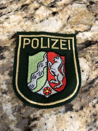 Ge German Polizei Police Patch