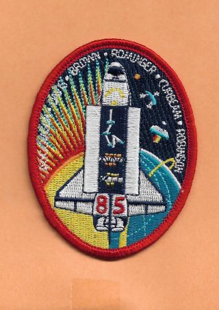 Shuttle Discovery Sts - 85 Patch 3 1/4 " Long