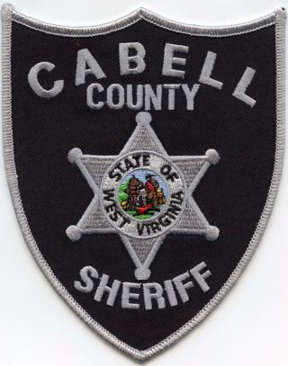 Cabell County West Virginia Wv Sheriff Police Patch